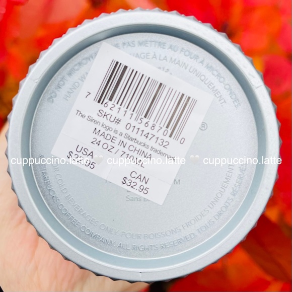 ✨NWT❄️Starbucks 2023 Blue Silver Icicle Ombre Bling Studded Venti Tumbler - Picture 7 of 7